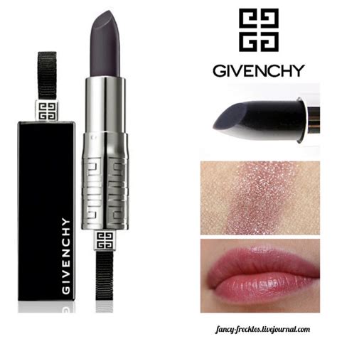 givenchy beauty black lipstick|givenchy black lipstick reviews.